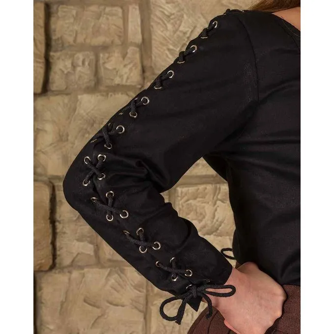 Mytholon Pirat Bluse Abby, Sort - Billede 3