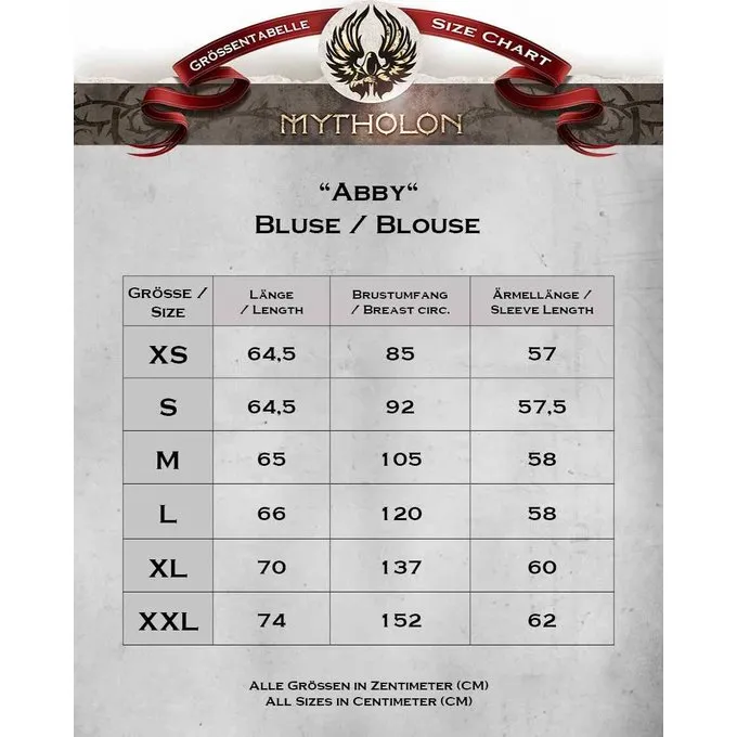 Mytholon Pirat Bluse Abby, Sort - Billede 5