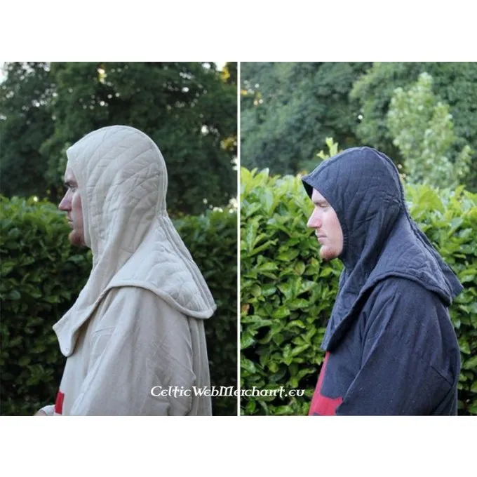 Marshal Historical Polstret Hætte Med Krave - Billede 2