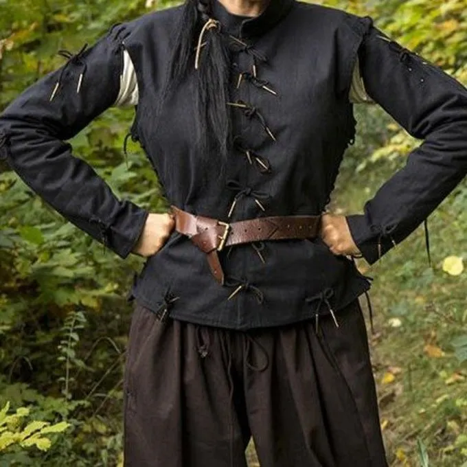 Epic Armoury Pourpoint Galileo, Sort - Billede 5