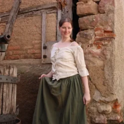 Leonardo Carbone Renæssance Skørt , Grøn