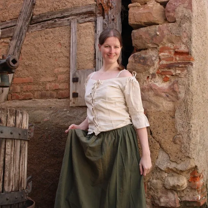 Leonardo Carbone Renæssance Skørt , Grøn