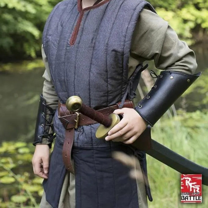 Epic Armoury RFB Ærmeløs Gambeson Til Børn, Sort - Billede 2