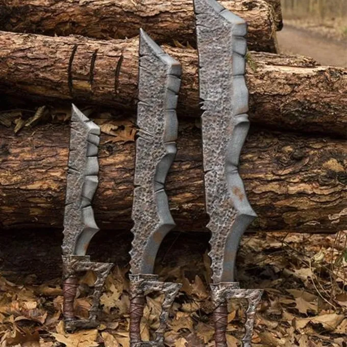 Epic Armoury Rollespil Sværd Orc Cleaver 85 Cm - Billede 4