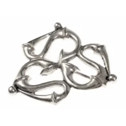 Romersk Trompet Fibula, Forsølvede