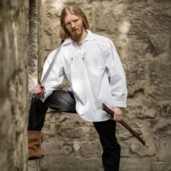 Leonardo Carbone Skjorte Arn, Hvid