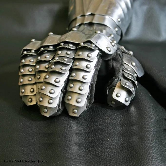 Deepeeka Stridshandsker Med Nitter - Billede 3