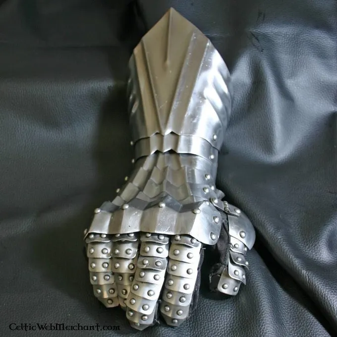 Deepeeka Stridshandsker Med Nitter - Billede 5