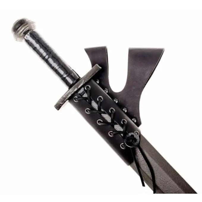 Sværd Holder Med Dobbelt Bæltestrop, Brun - Billede 3