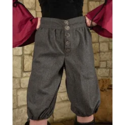 Mytholon Tilly Renæssance Bukser Uld, Grå