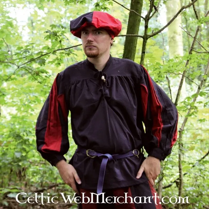 Leonardo Carbone To-farvet Hætte Hvid-blå - Billede 4