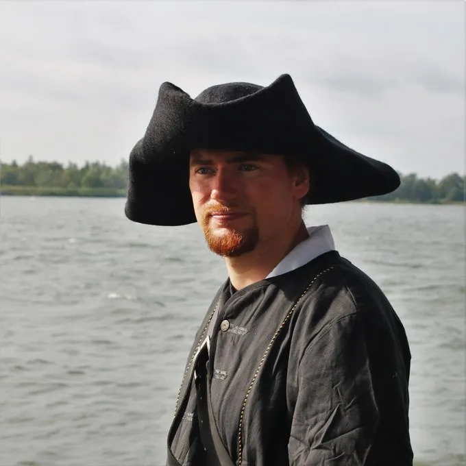 Leonardo Carbone Tricorn Charles, Sort - Billede 4