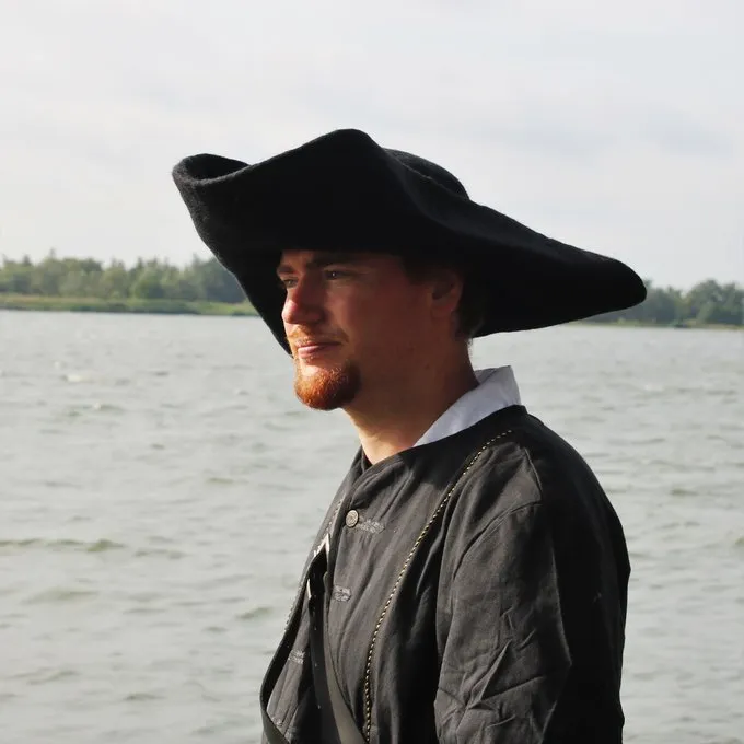 Leonardo Carbone Tricorn Charles, Sort - Billede 5