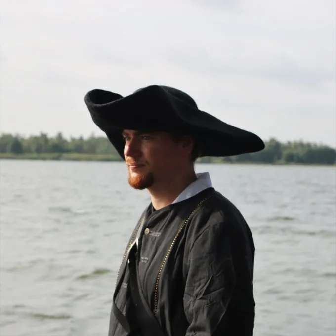 Leonardo Carbone Tricorn Charles, Sort - Billede 6