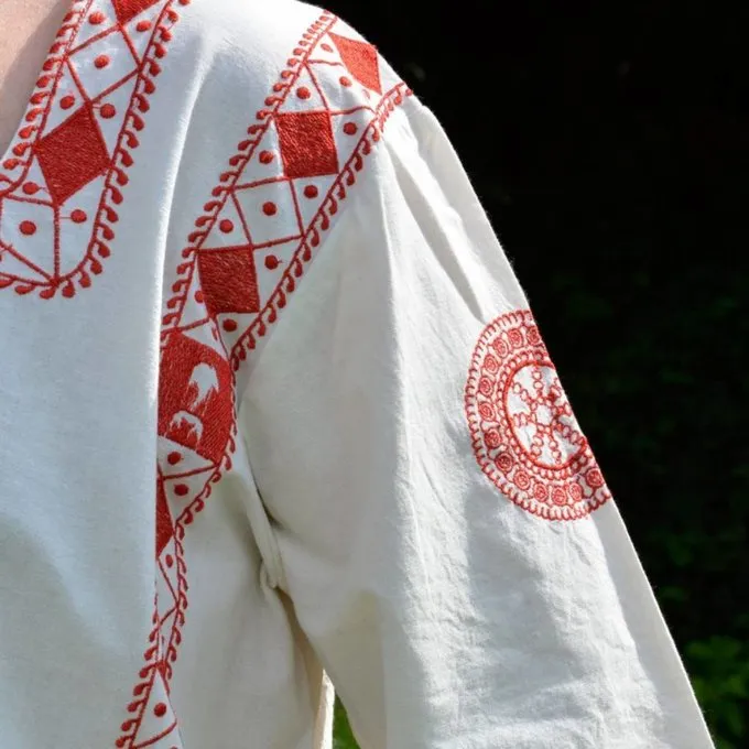 Tunica Manicata, Rød - Billede 3