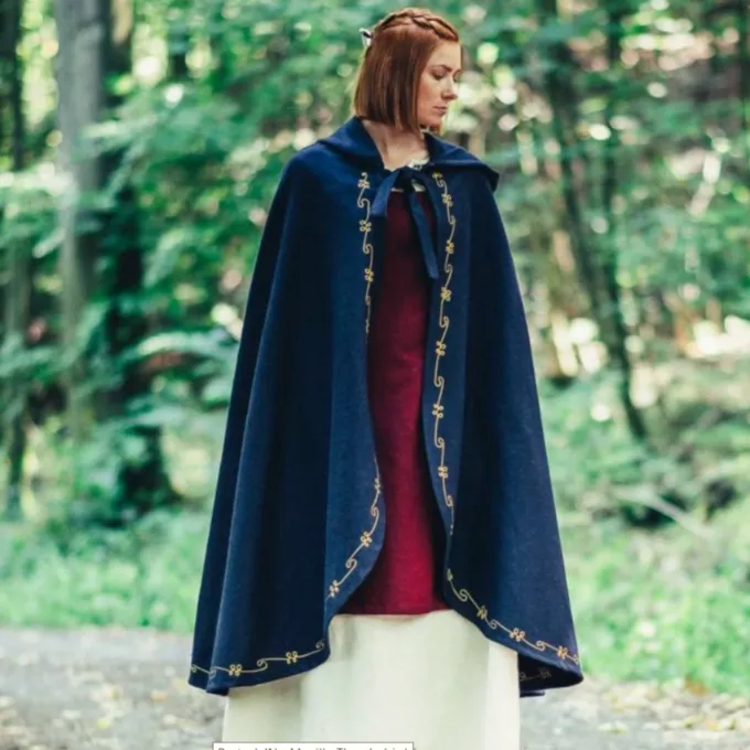 Leonardo Carbone Uld Frakke Ceridwen, Blå - Billede 3