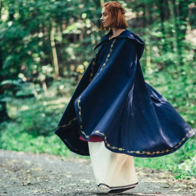 Leonardo Carbone Uld Frakke Ceridwen, Blå