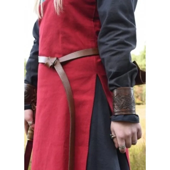 Ulfberth Viking Armbeskyttere I Plade Med Jellinge Dragen - Billede 4