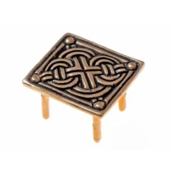 Viking Bælte Montering Med Knude Motiv, Birka