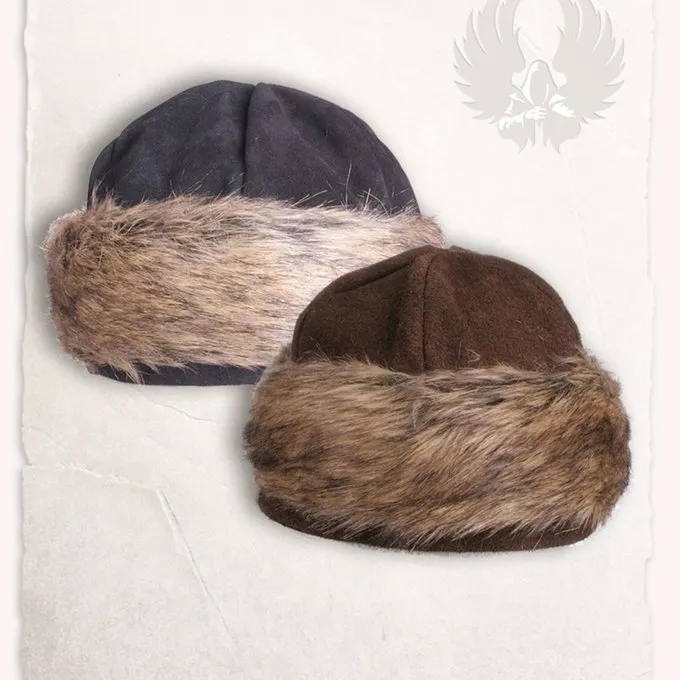 Mytholon Viking Cap Ragi Læder, Brun - Billede 2