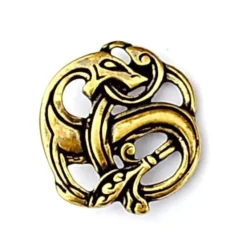 Viking Dragon Amulet Messing