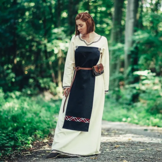 Leonardo Carbone Viking Forklæde Skade, Sort - Billede 3