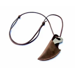 Viking Hals Kniv Damascus