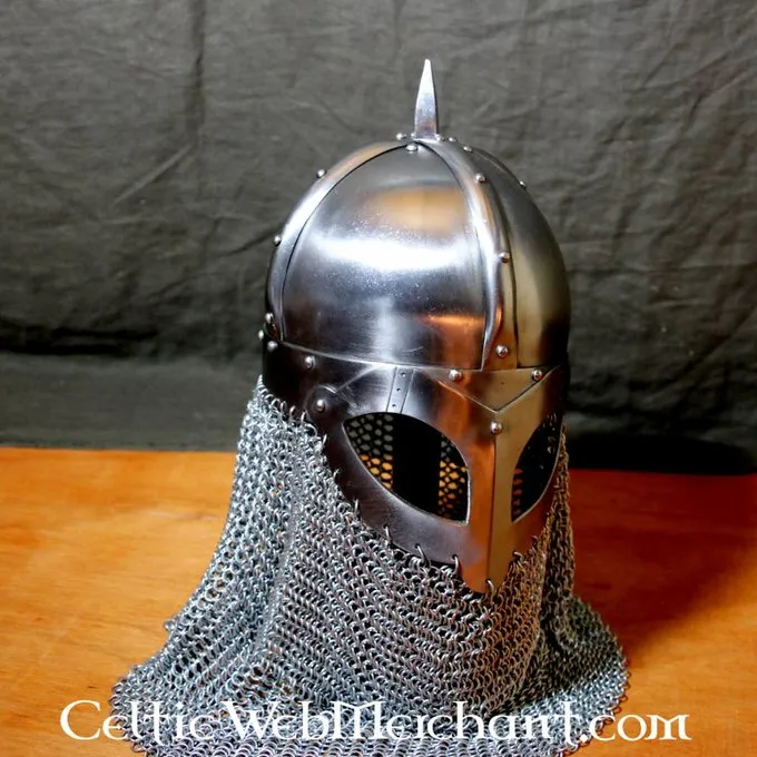 Deepeeka Viking Hjelm Med Chainmail - Billede 2