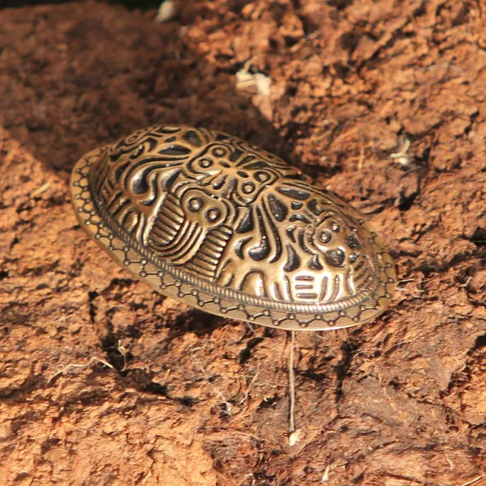 Viking Skildpaddebroche Finland - Billede 3