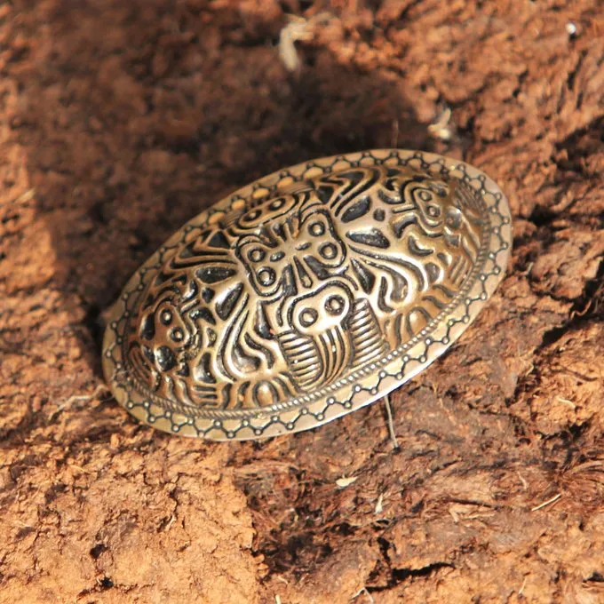 Viking Skildpaddebroche Finland - Billede 5