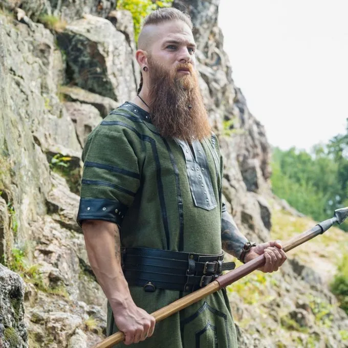 Leonardo Carbone Viking Tunika Rollo, Grøn