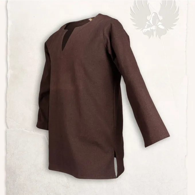 Mytholon Viking Tunika Tronde, Brun - Billede 4