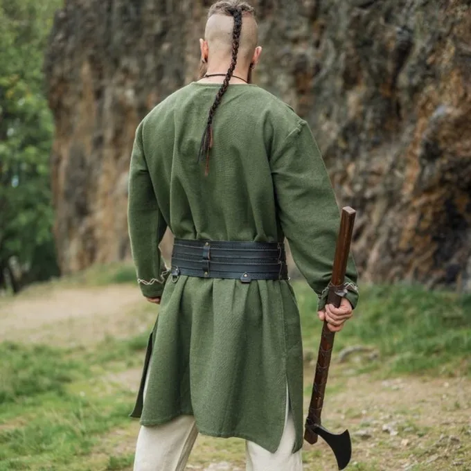 Leonardo Carbone Viking Tunika Ulv Fenrir, Grøn - Billede 4
