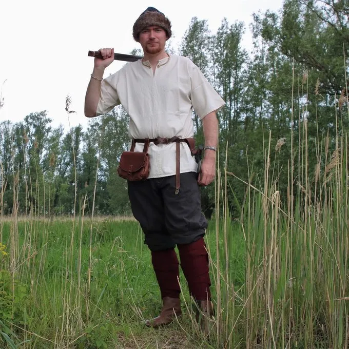 Leonardo Carbone Vikingbukser Dublin, Brun - Billede 2