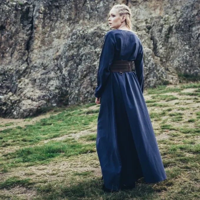 Leonardo Carbone Vikingekjole Valdis, Blå - Billede 4