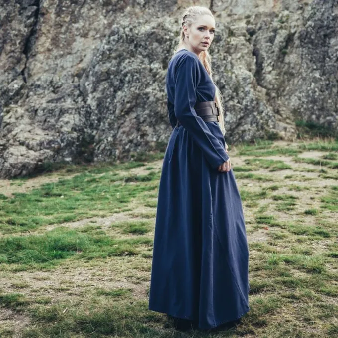 Leonardo Carbone Vikingekjole Valdis, Blå - Billede 5