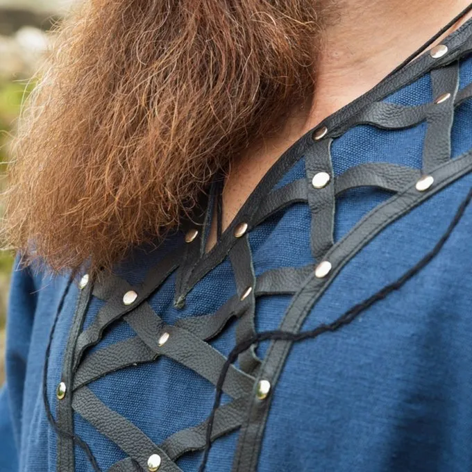 Leonardo Carbone Vikingetunika Farulfr, Blå - Billede 6