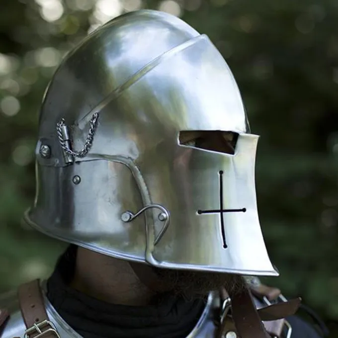 Epic Armoury Visured Barbuta - Billede 2