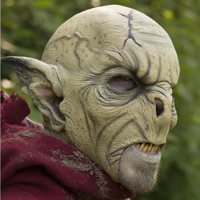 Epic Armoury Wild Orc Maske Okker - Billede 3