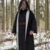 Epic Armoury Wizard Robe, Sort-sølv