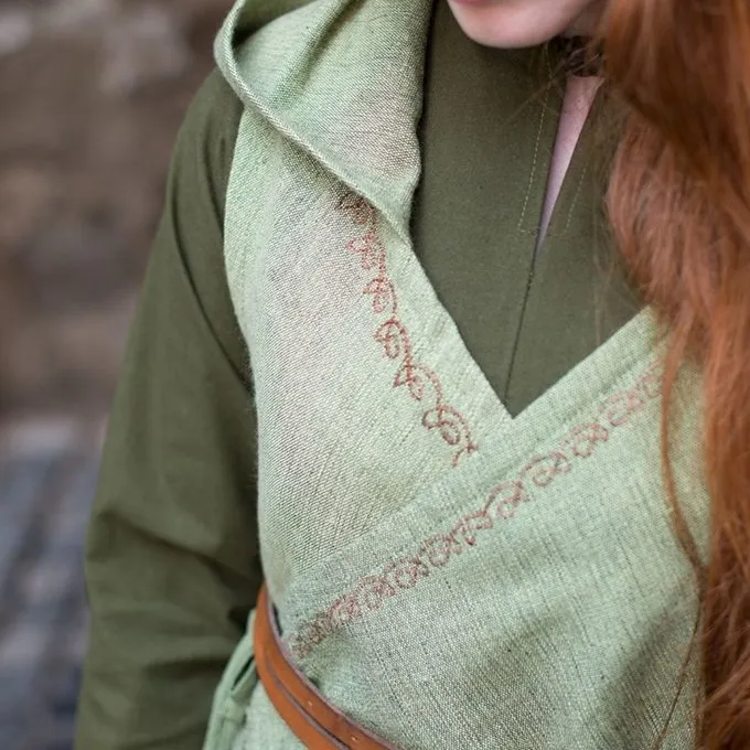 Burgschneider Wrap Kjole Dala, Lind Grøn - Billede 3